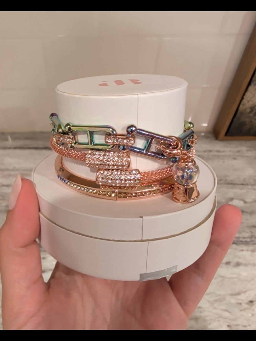 Rose Gold Bomb Party Summer2026 Charm Bracelet Sweet Reserve Gunball